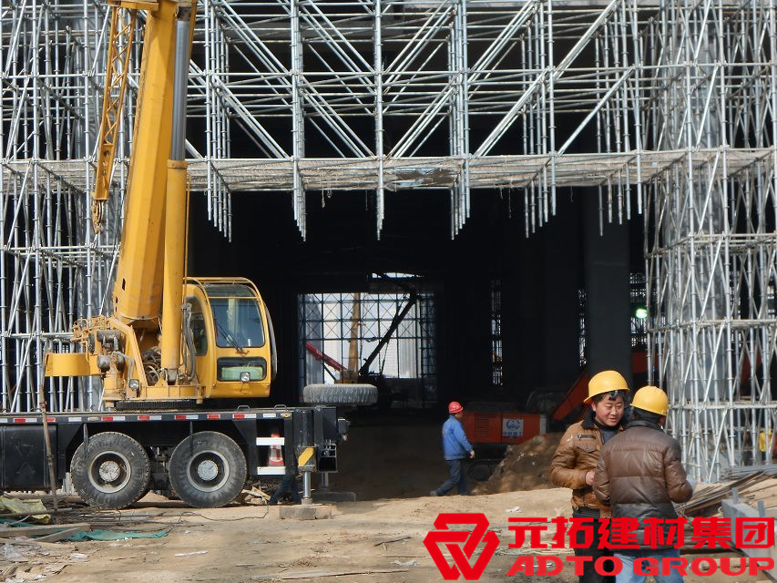 圓盤式腳手架怎樣搭？有搭設(shè)規(guī)范嗎?