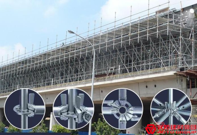 盤(pán)扣式腳手架采用什么連接方式？