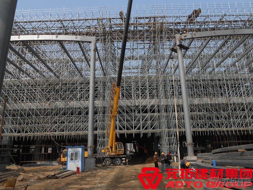 如何計算盤扣式腳手架工程用量？